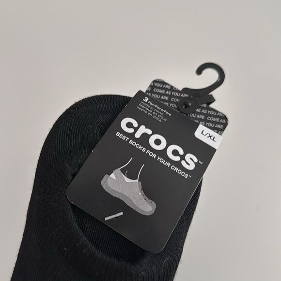 CrocsSocks Hidden Liner 3PK NWT - Picture 4 of 4